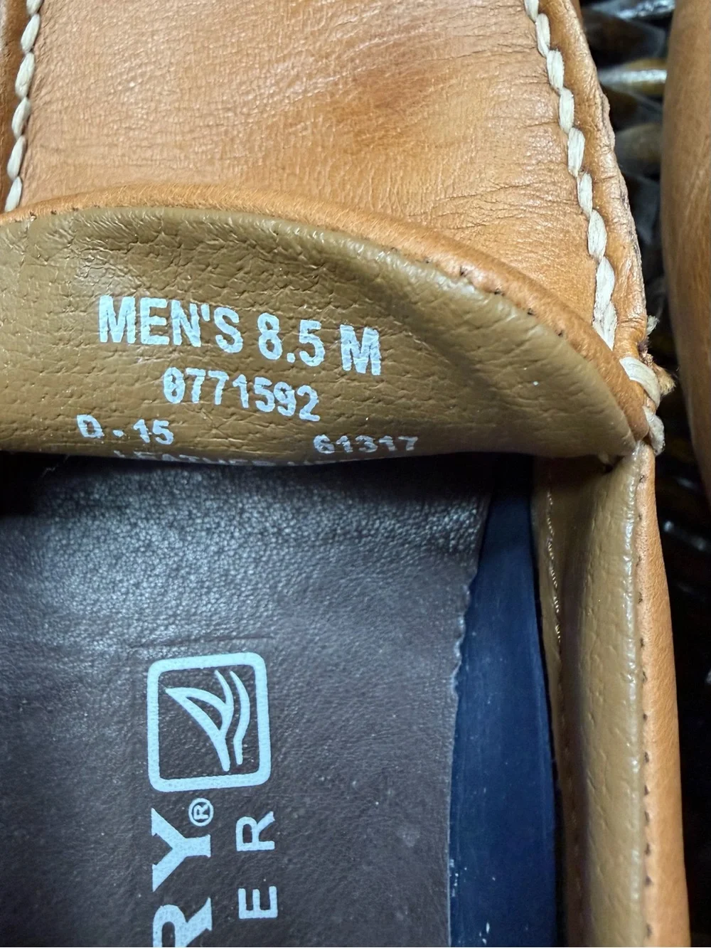 Sperry smooth tan